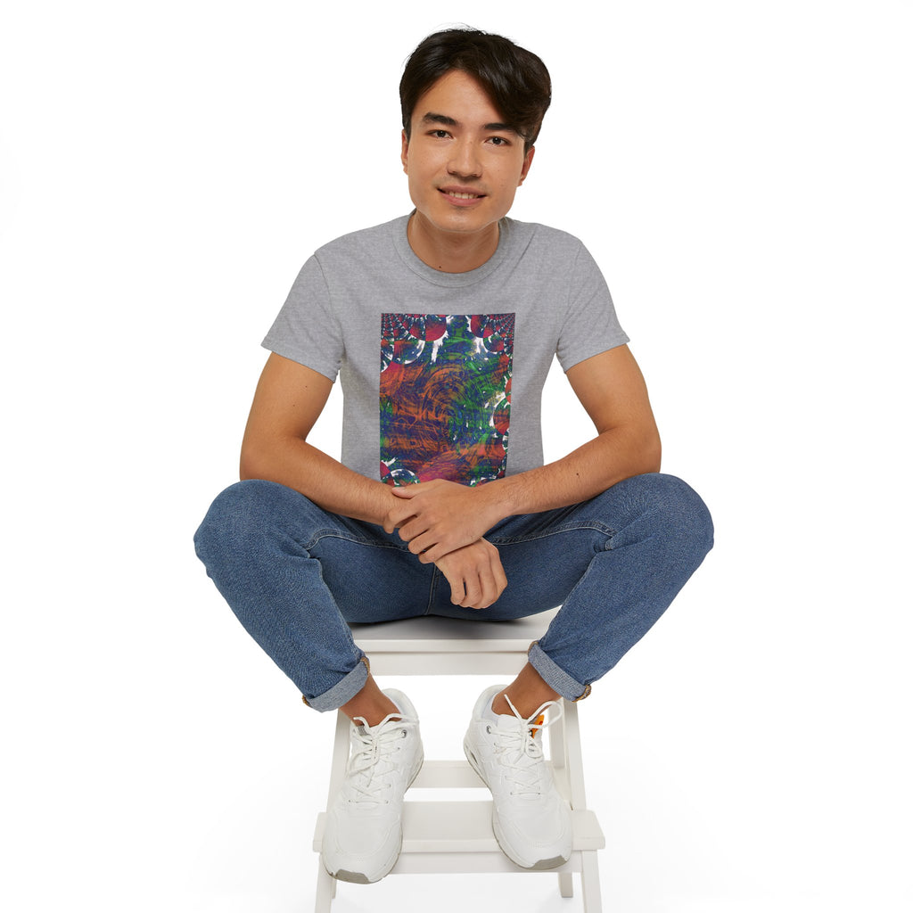 Unisex Ultra Cotton Tee - Love Light Fractals No.2