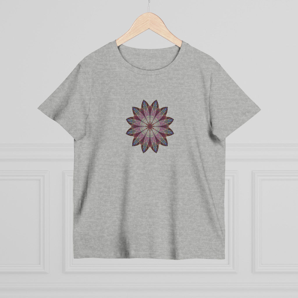 Women’s Maple Tee - Love Light Mandalas No.9