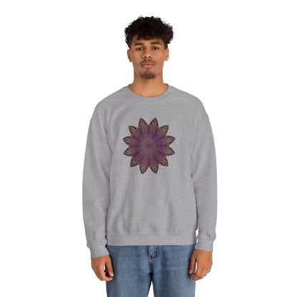 Unisex Heavy Blend™ Crewneck Sweatshirt - Love Light Mandalas No.6