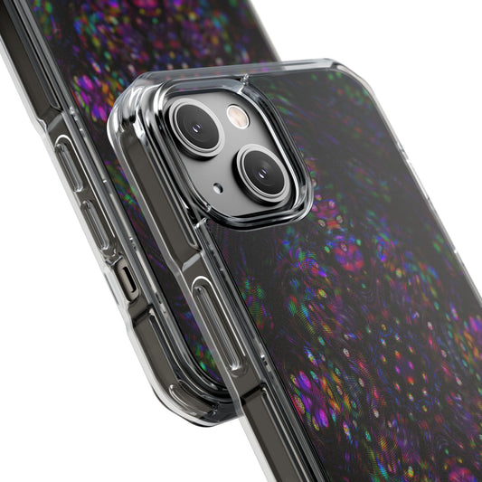 iPhone 14 Magnetic Clear Impact Case - DMT Scribe Tiles No.3