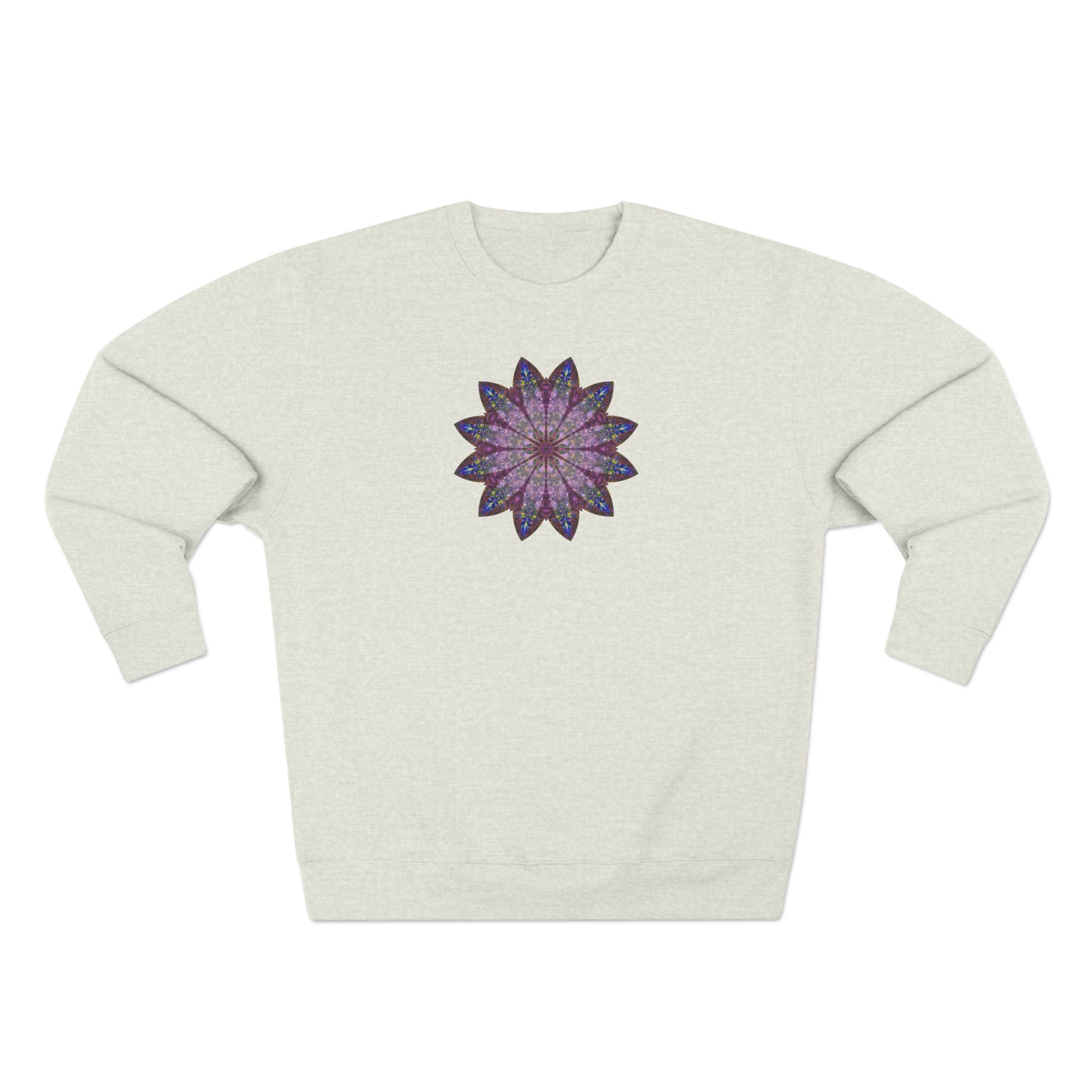 Unisex Crewneck Sweatshirt - Love Light Mandalas No.17
