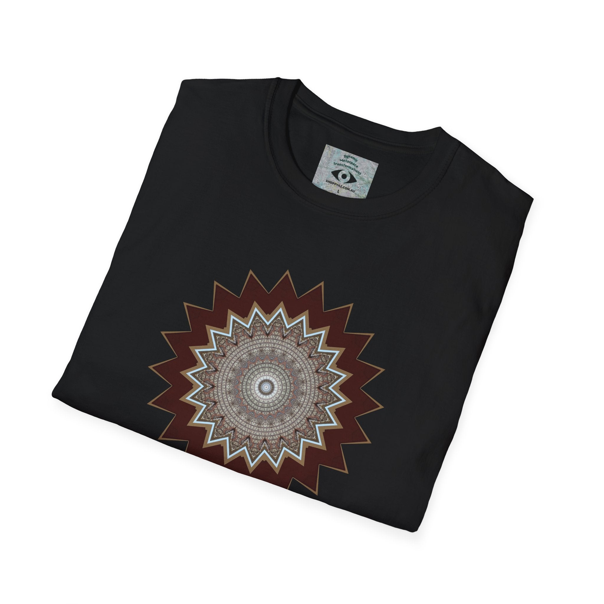 Unisex Softstyle T-Shirt - Mycelium Mandalas No.1