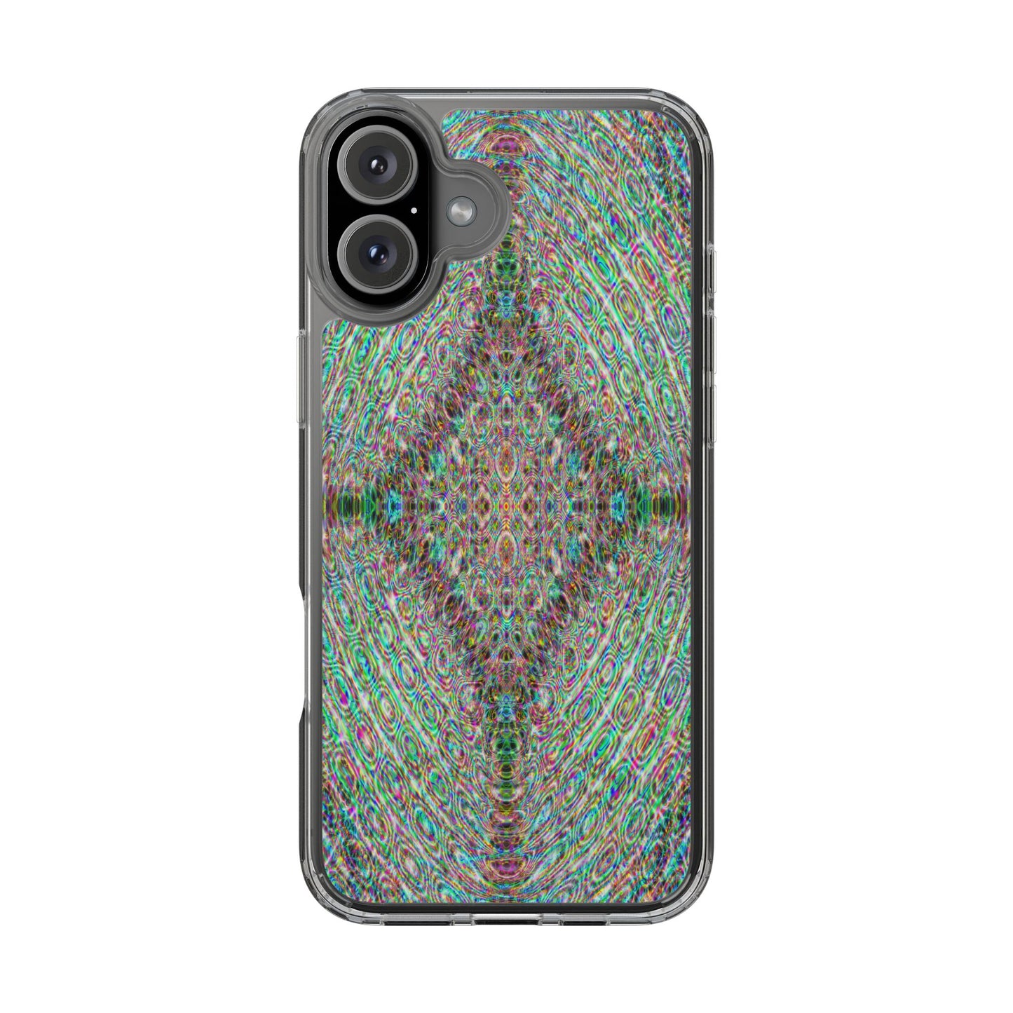 iPhone 16 Clear Case – DMT Seer No.14