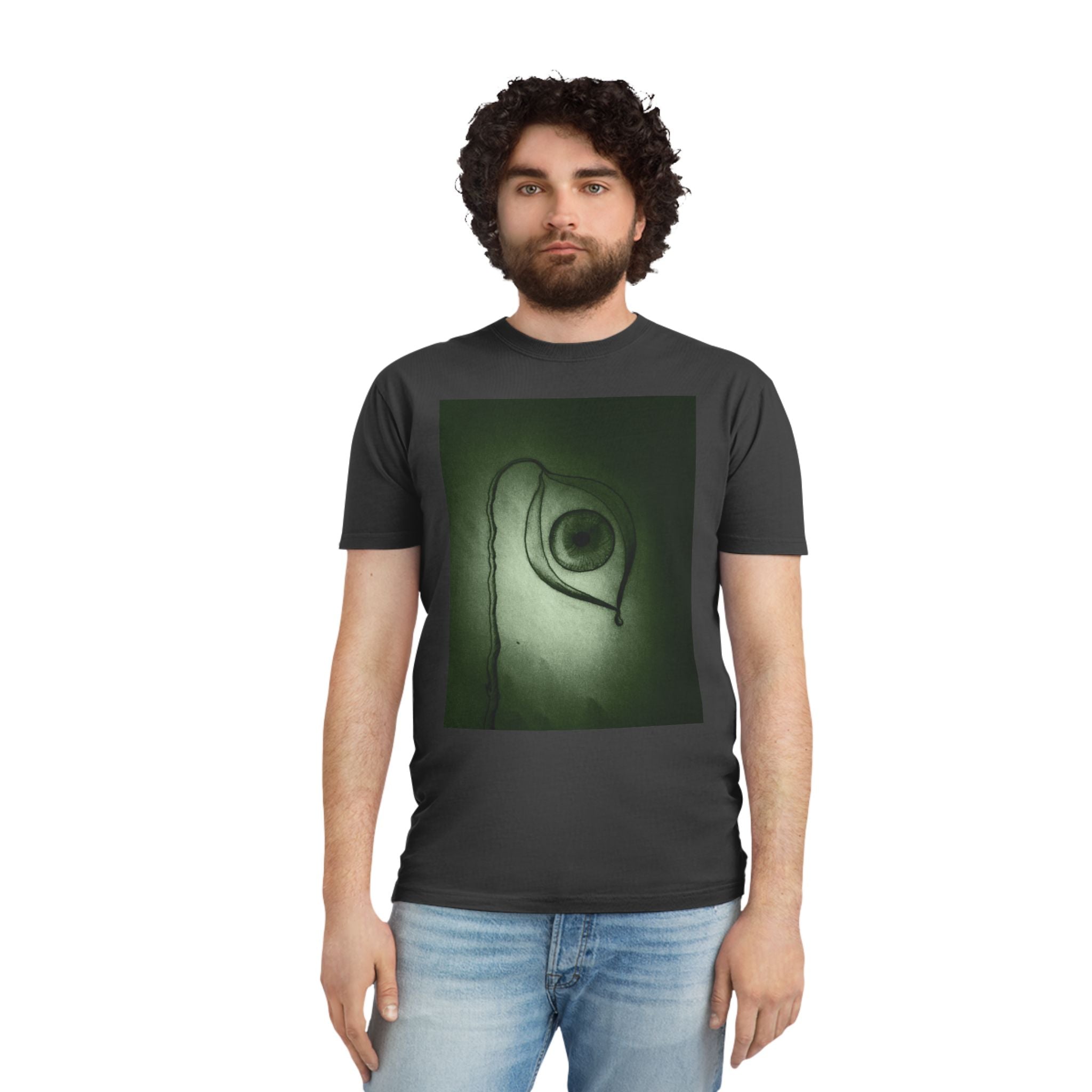 Unisex Faded Shirt - Eye Plants No.2