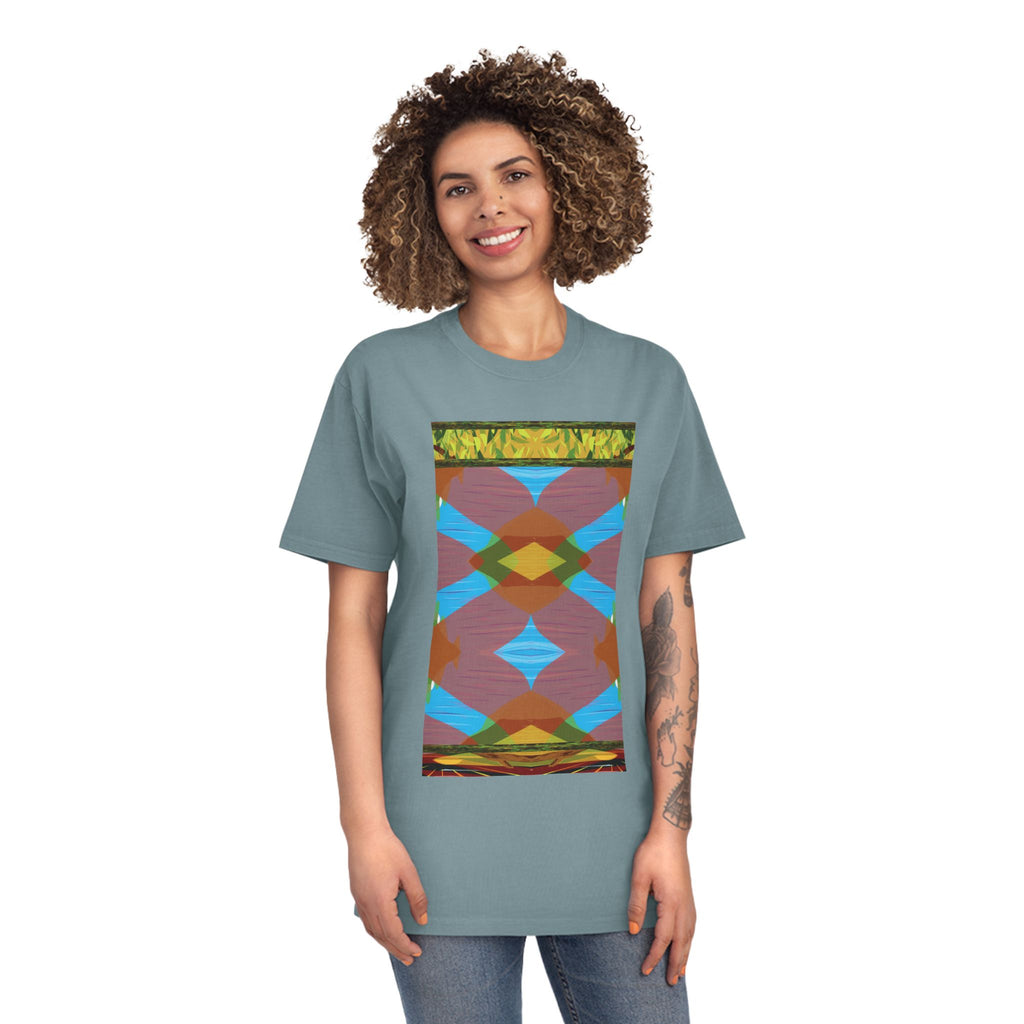 Unisex Faded Shirt -The Traveller Series (Autumn Abstract)