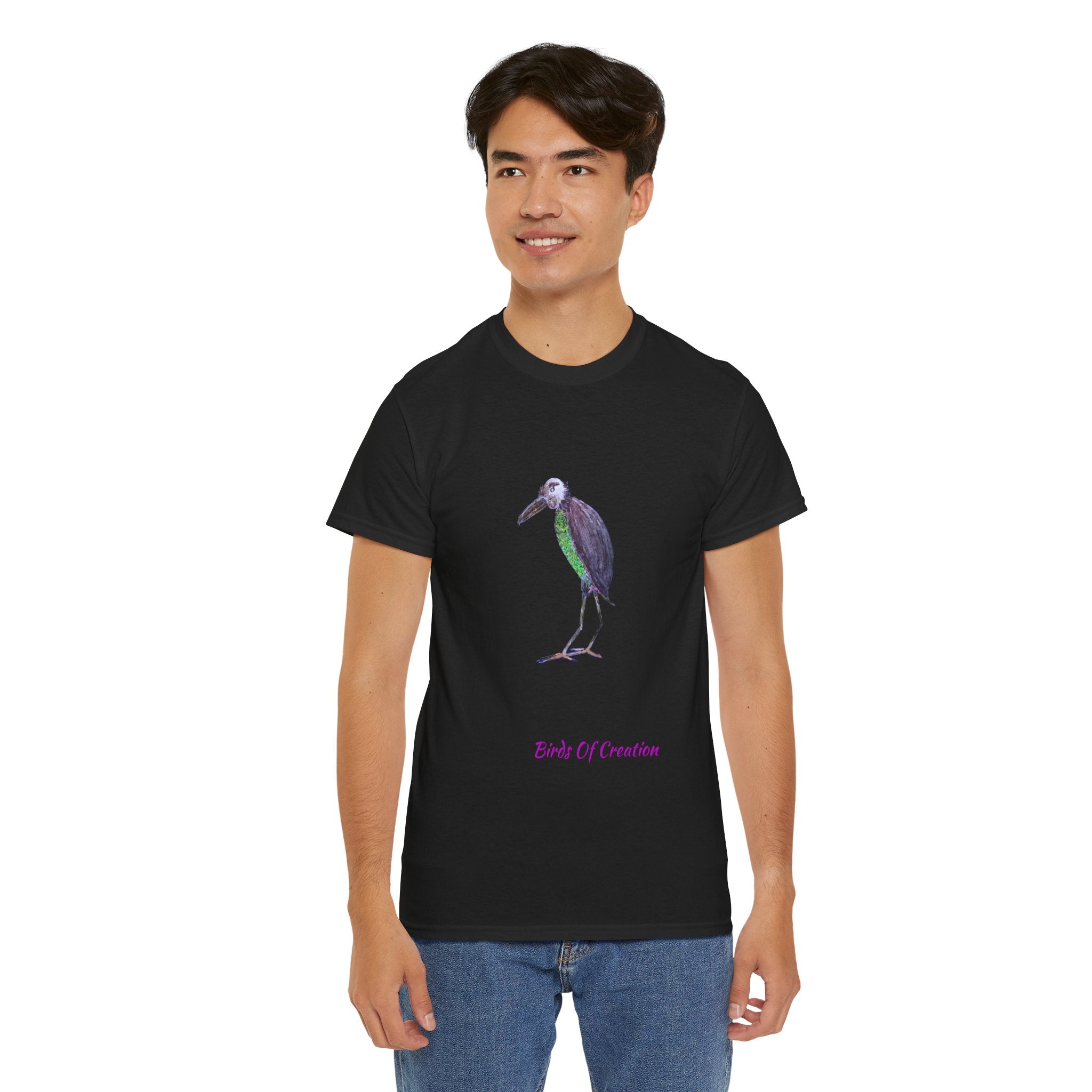Unisex Heavy Cotton Tee - Birds Of Creation No.2