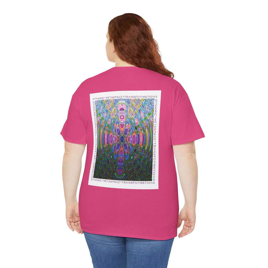 Unisex Heavy Cotton Tee (Back) - DMT Seer No.2