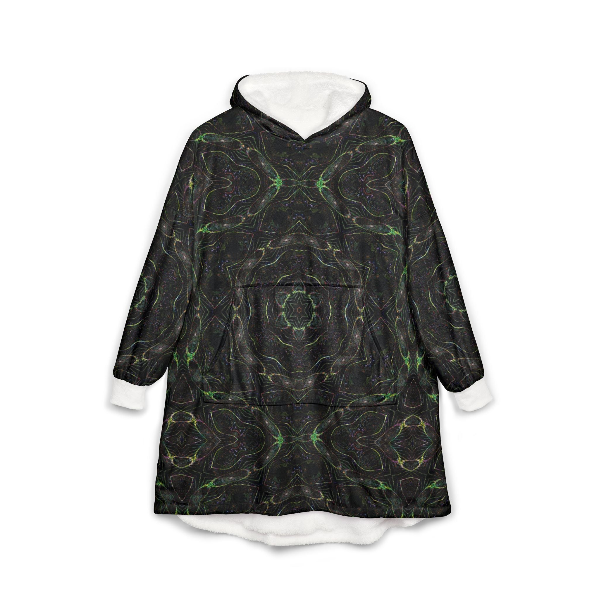Unisex Hooded Blanket - P5 Kaleidoscopic5 No. 15