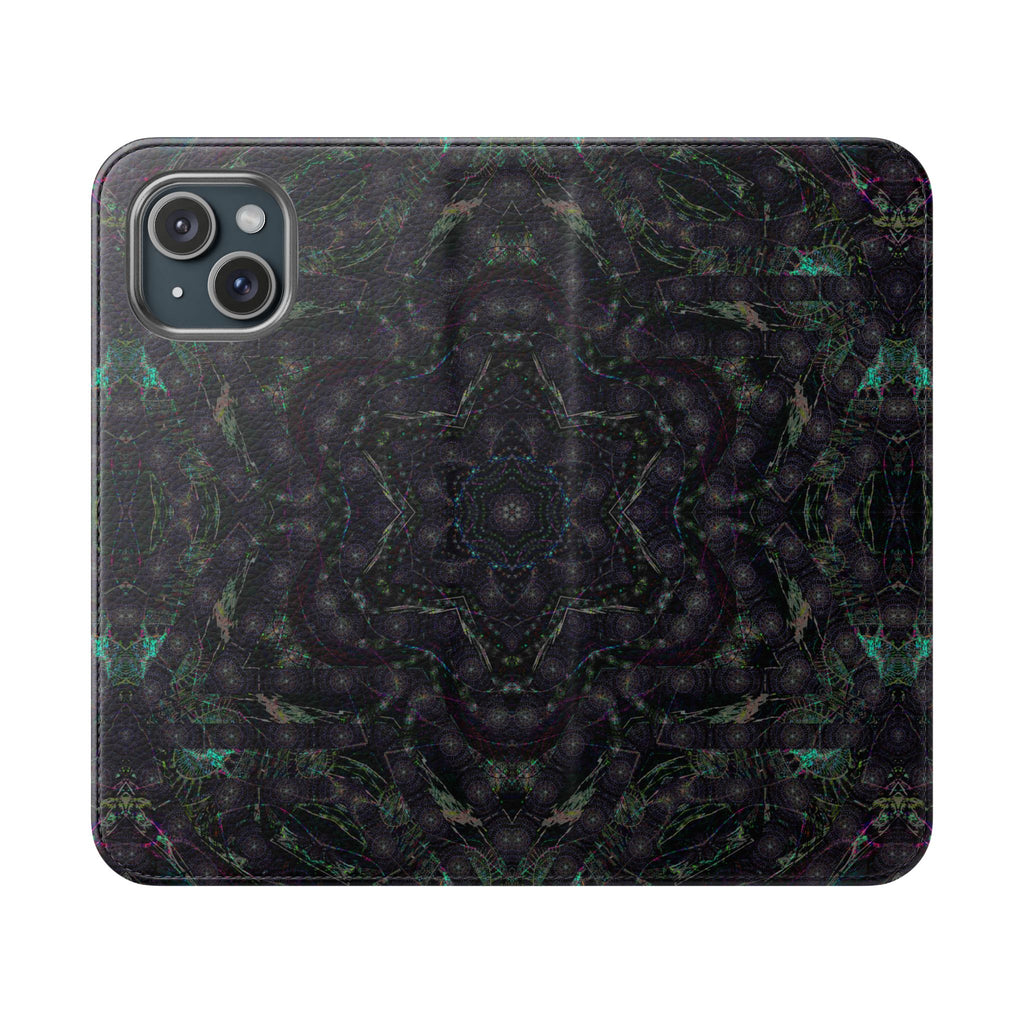 iPhone 15 Flip Case - P5 Kaleidoscopic No.31