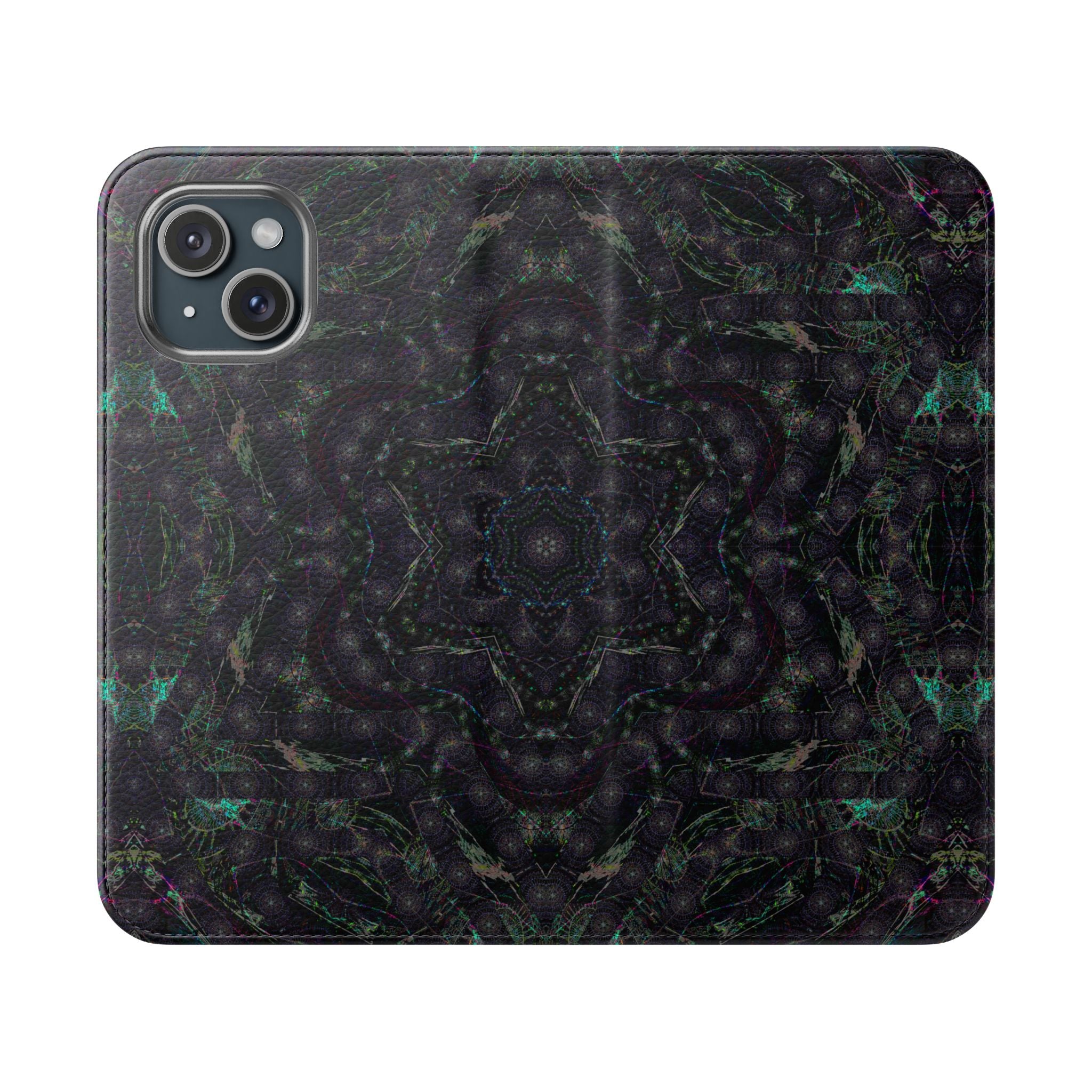 iPhone 15 Flip Case - P5 Kaleidoscopic No.31