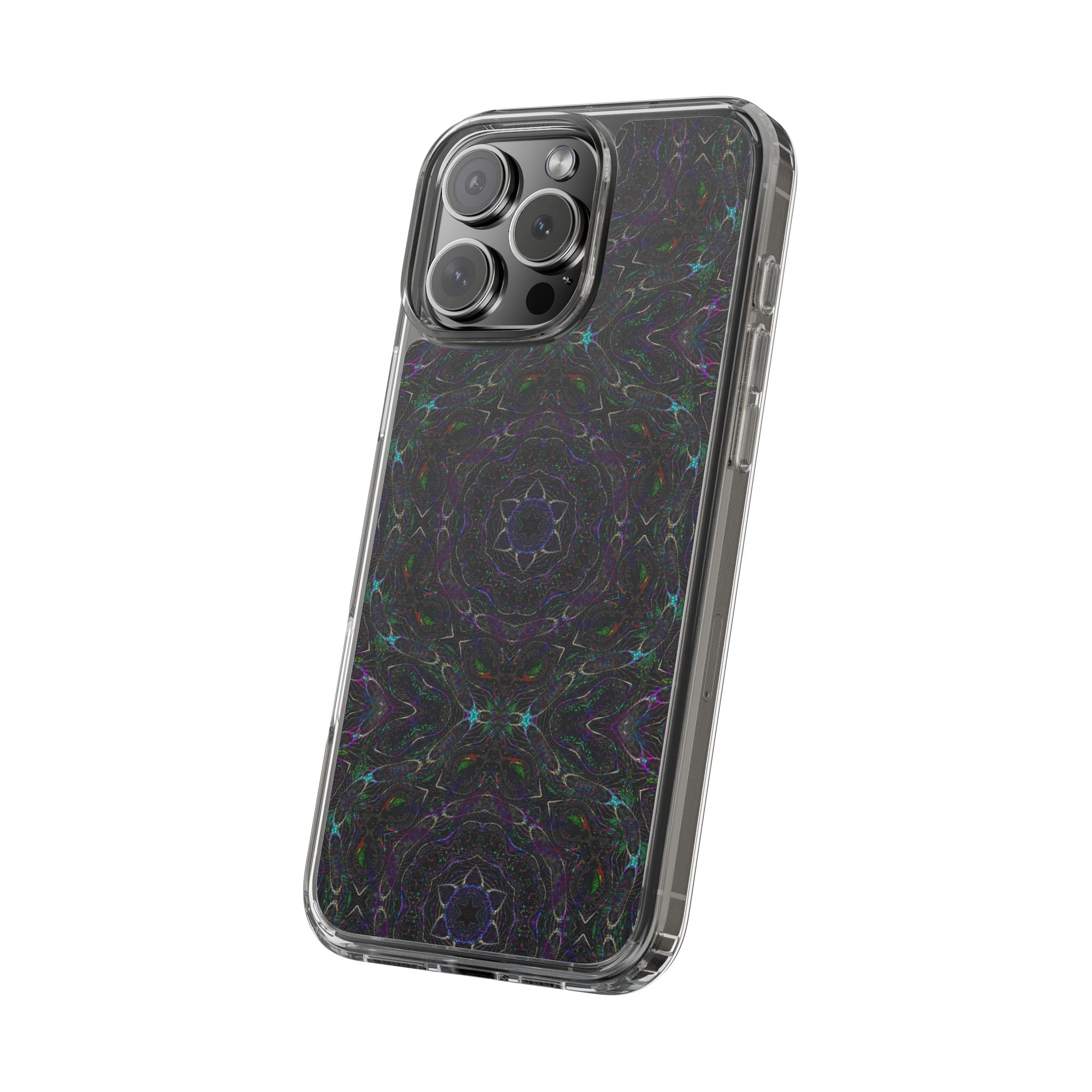 iPhone 16 Clear Case – P5 Kaleidoscopic No.32