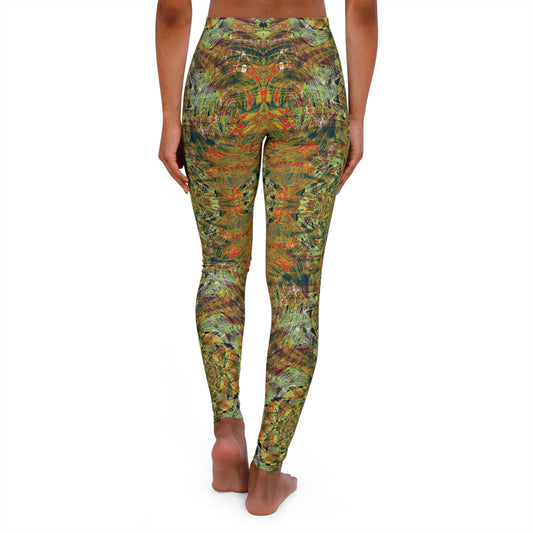 Spandex Leggings - Love Light Fractals No.4d