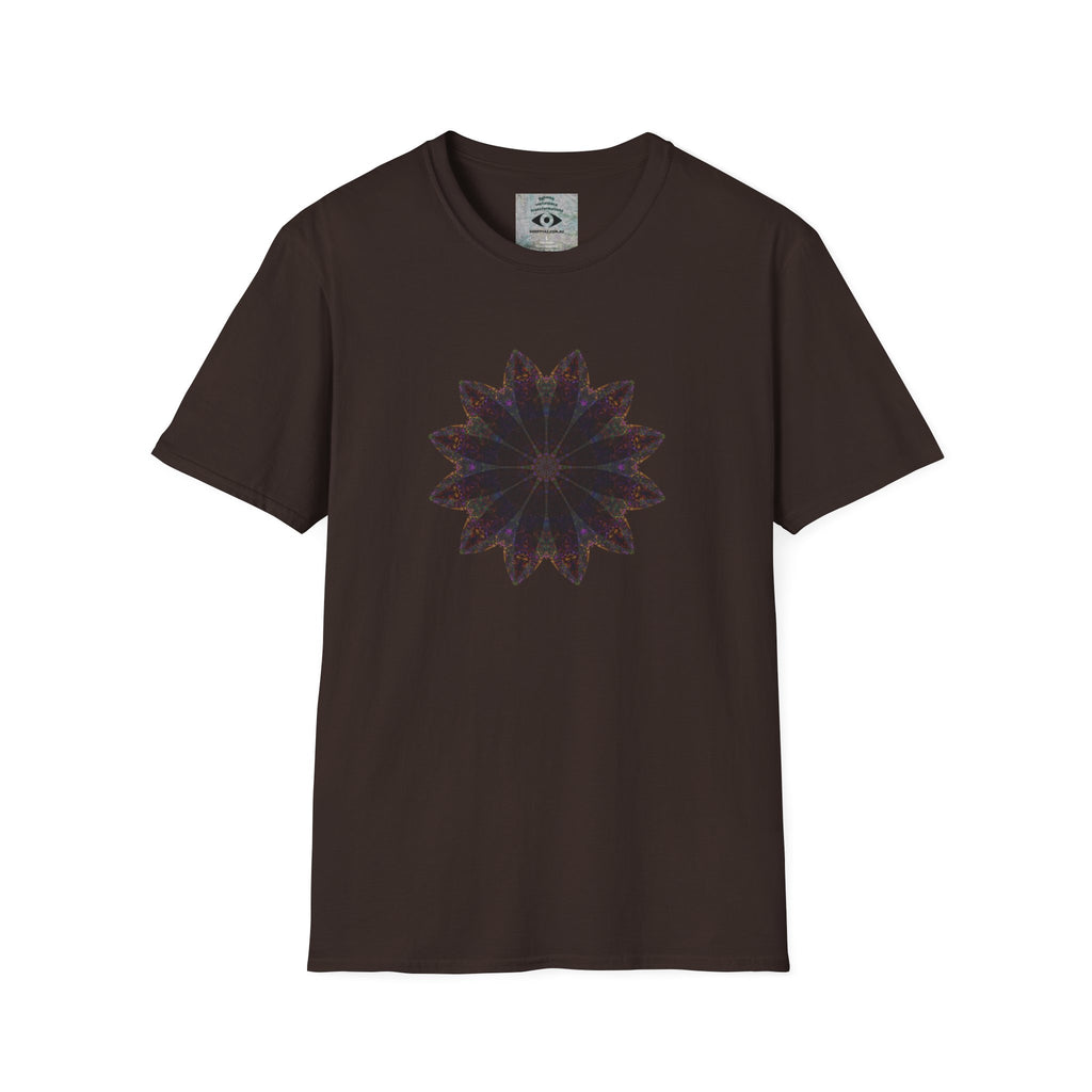 Unisex Softstyle T-Shirt - Love Light Mandalas No.10
