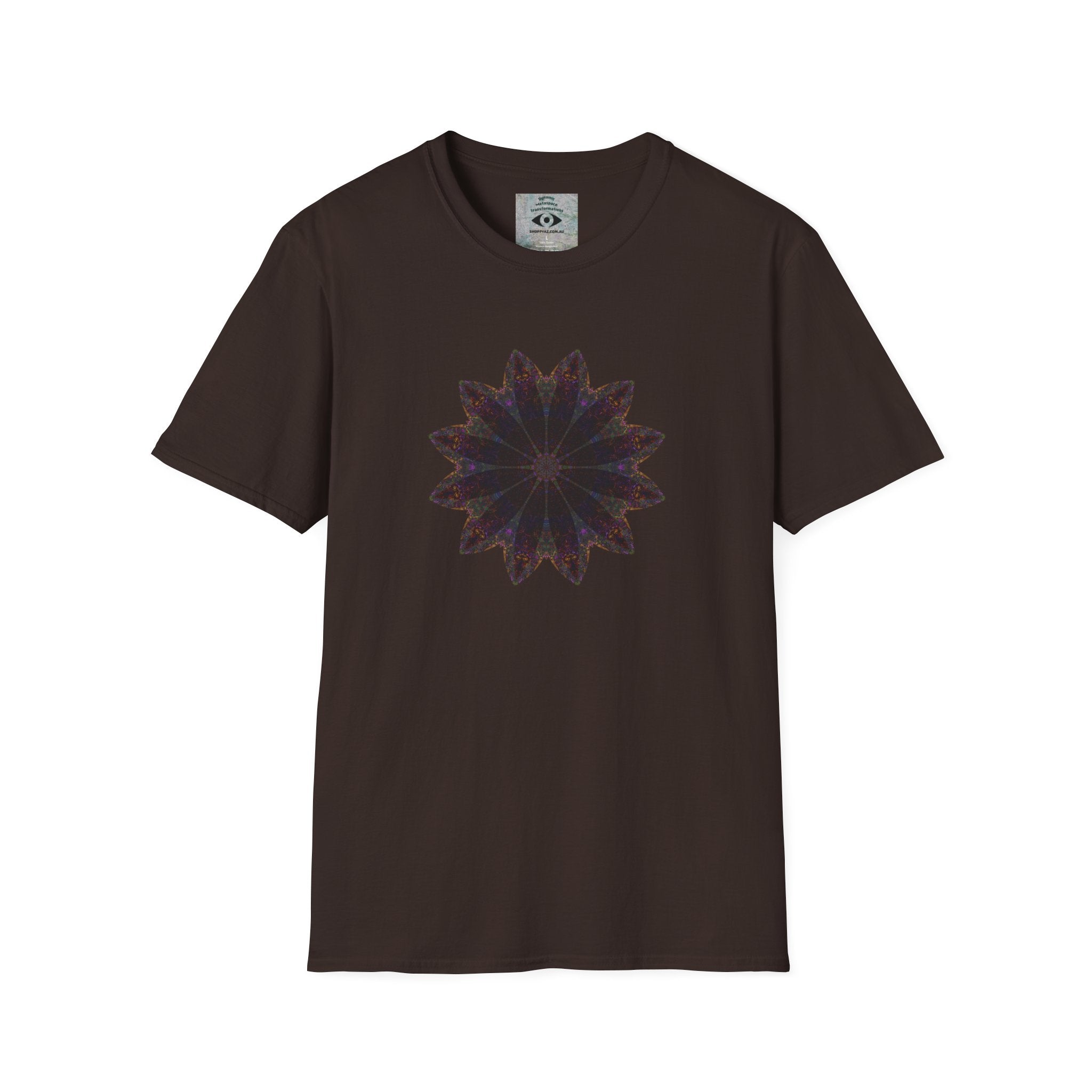 Unisex Softstyle T-Shirt - Love Light Mandalas No.10