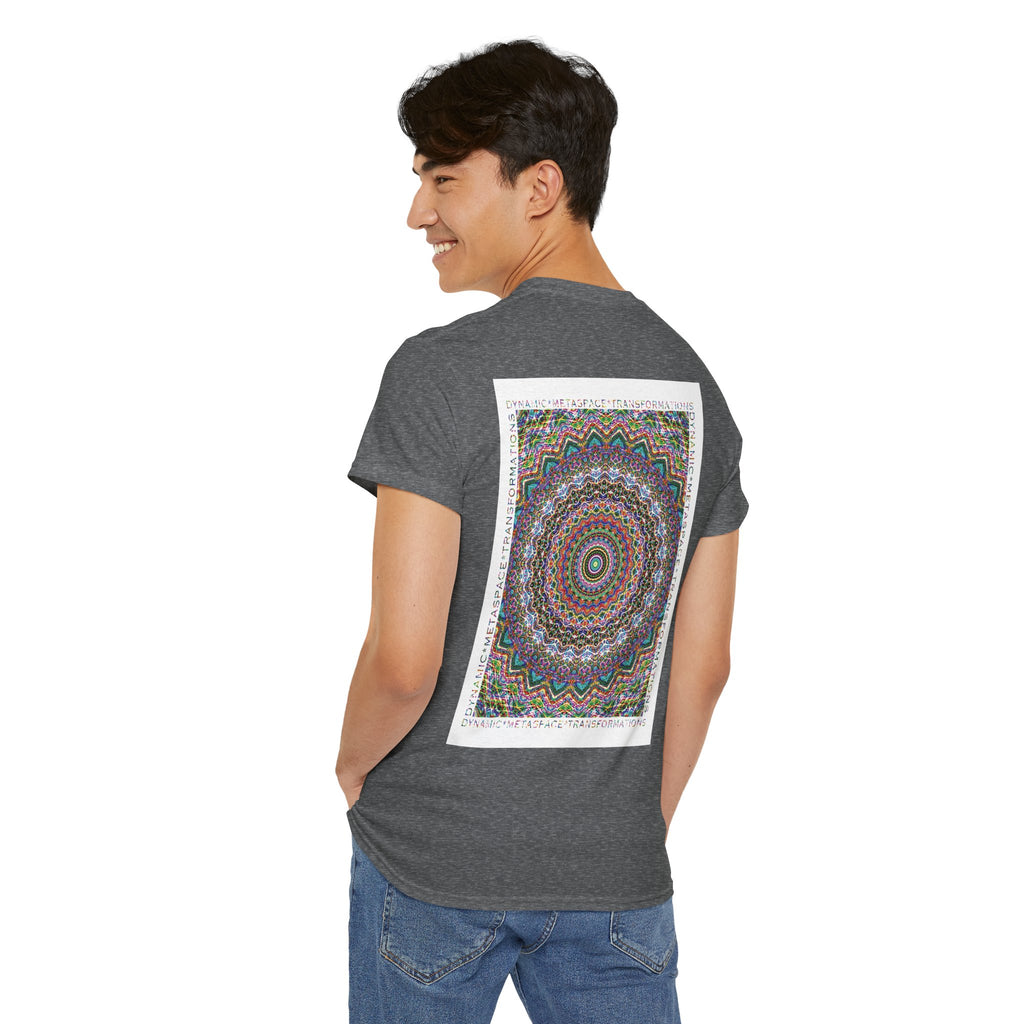 Unisex Heavy Cotton Tee (Back) - DMT Seer No.7