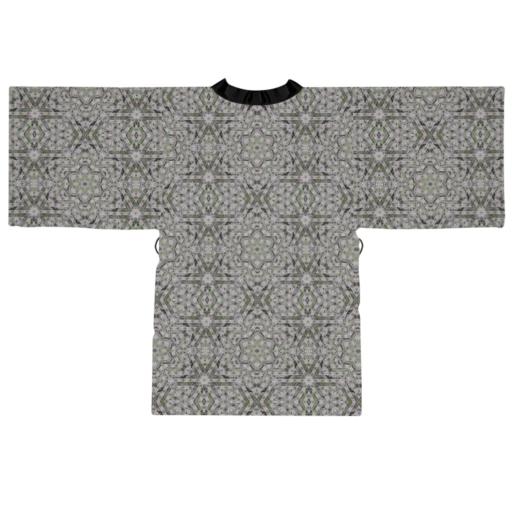 Long Sleeve Kimono Robe - P5 Kaleidoscopic No.27