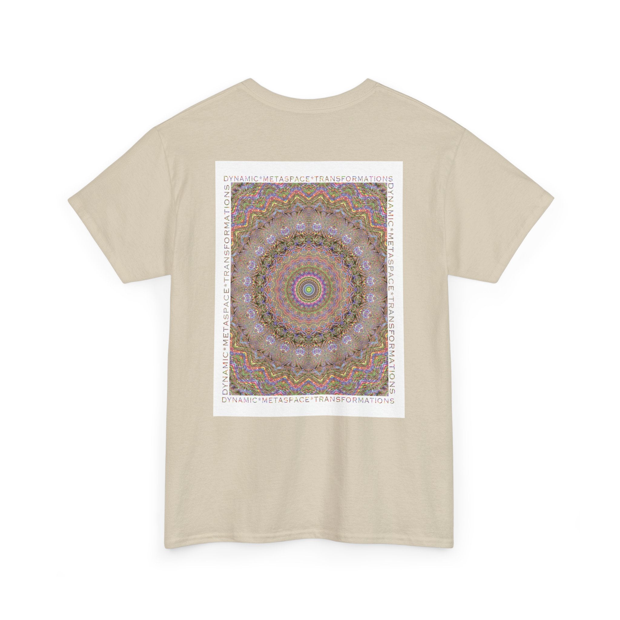 Unisex Heavy Cotton Tee (Back) - DMT Seer No.6
