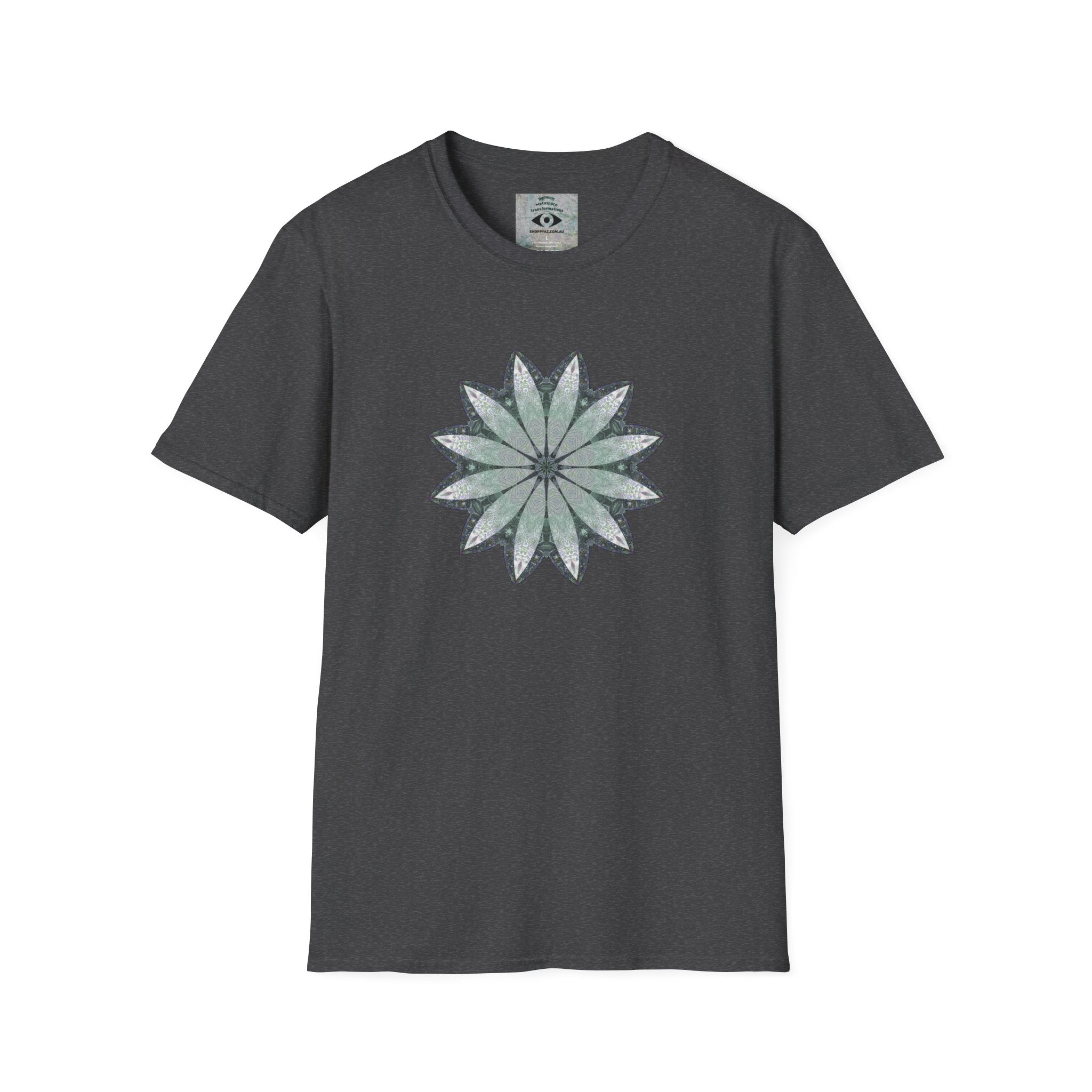 Unisex Softstyle T-Shirt - Love Light Mandalas No.22