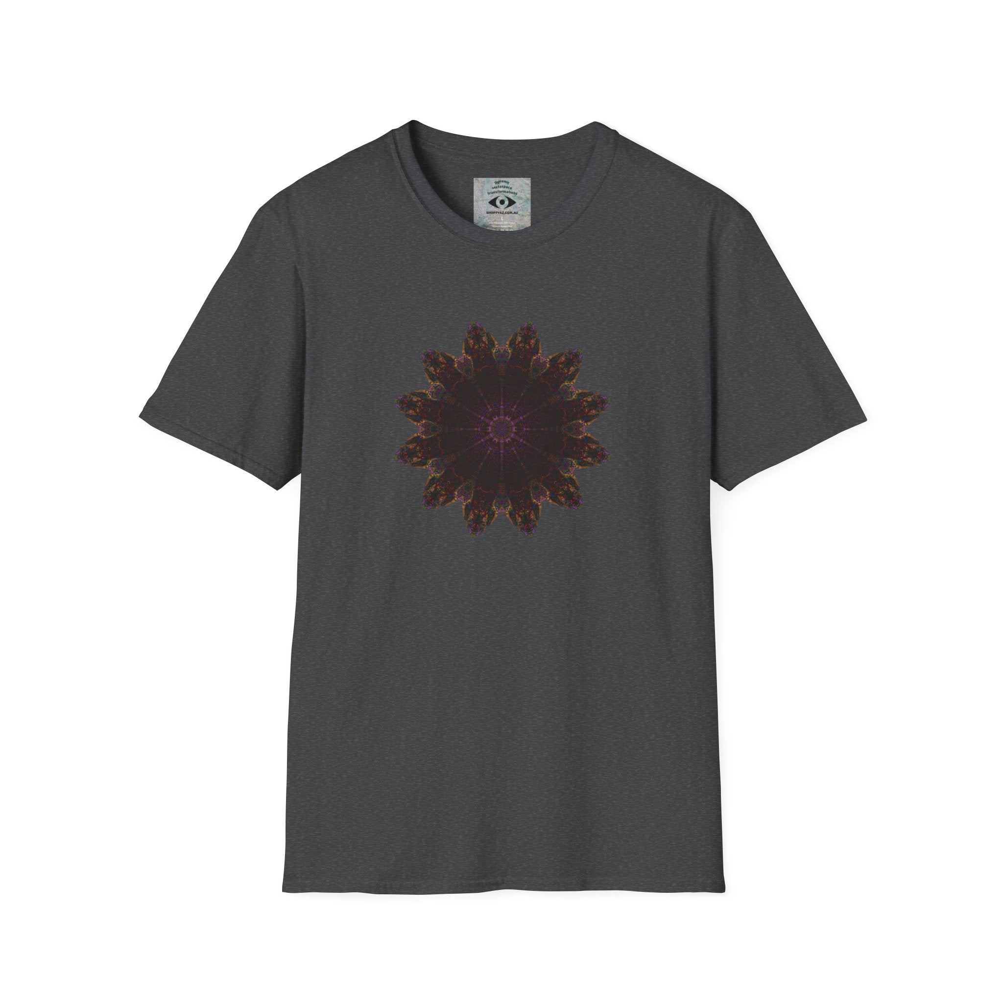 Unisex Softstyle T-Shirt - Love Light Mandalas No.12