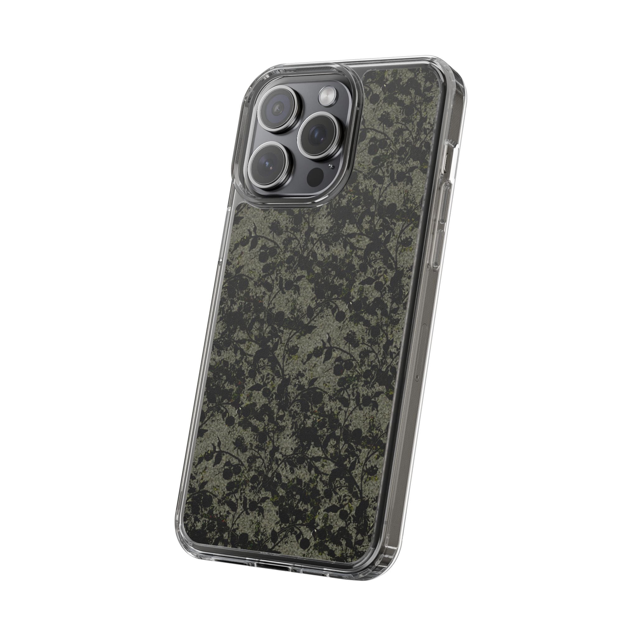 iPhone 15 Clear Case – Hidden Weave Series V3 No.25