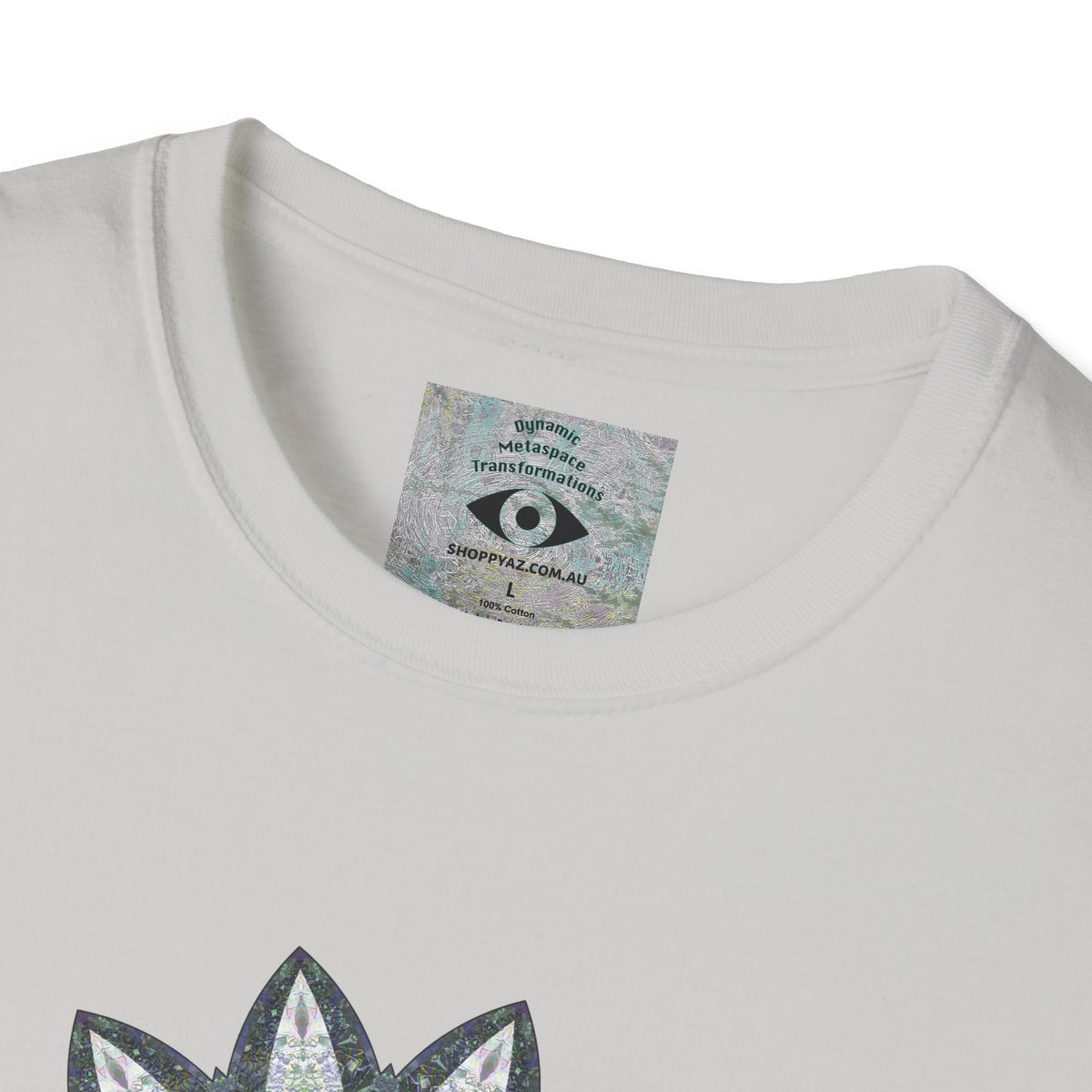 Unisex Softstyle T-Shirt - Love Light Mandalas No.22
