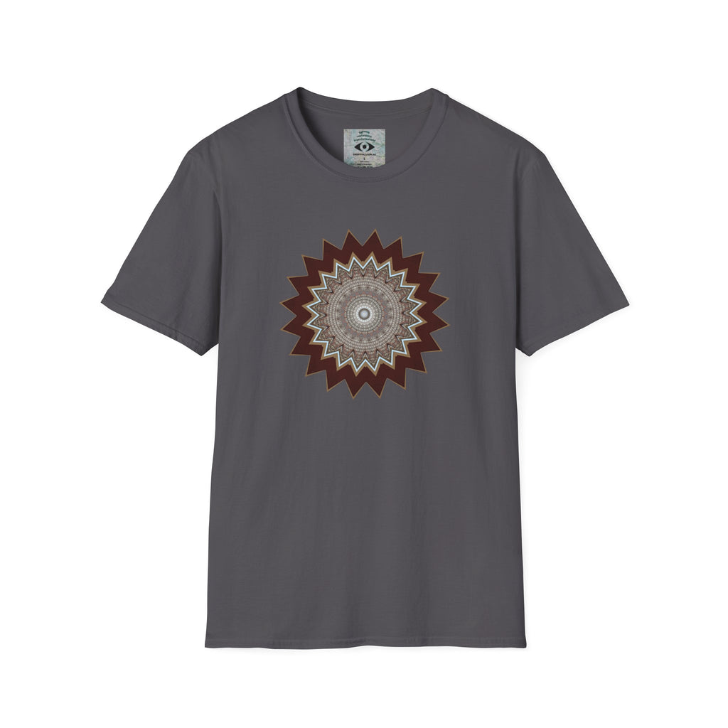 Unisex Softstyle T-Shirt - Mycelium Mandalas No.1