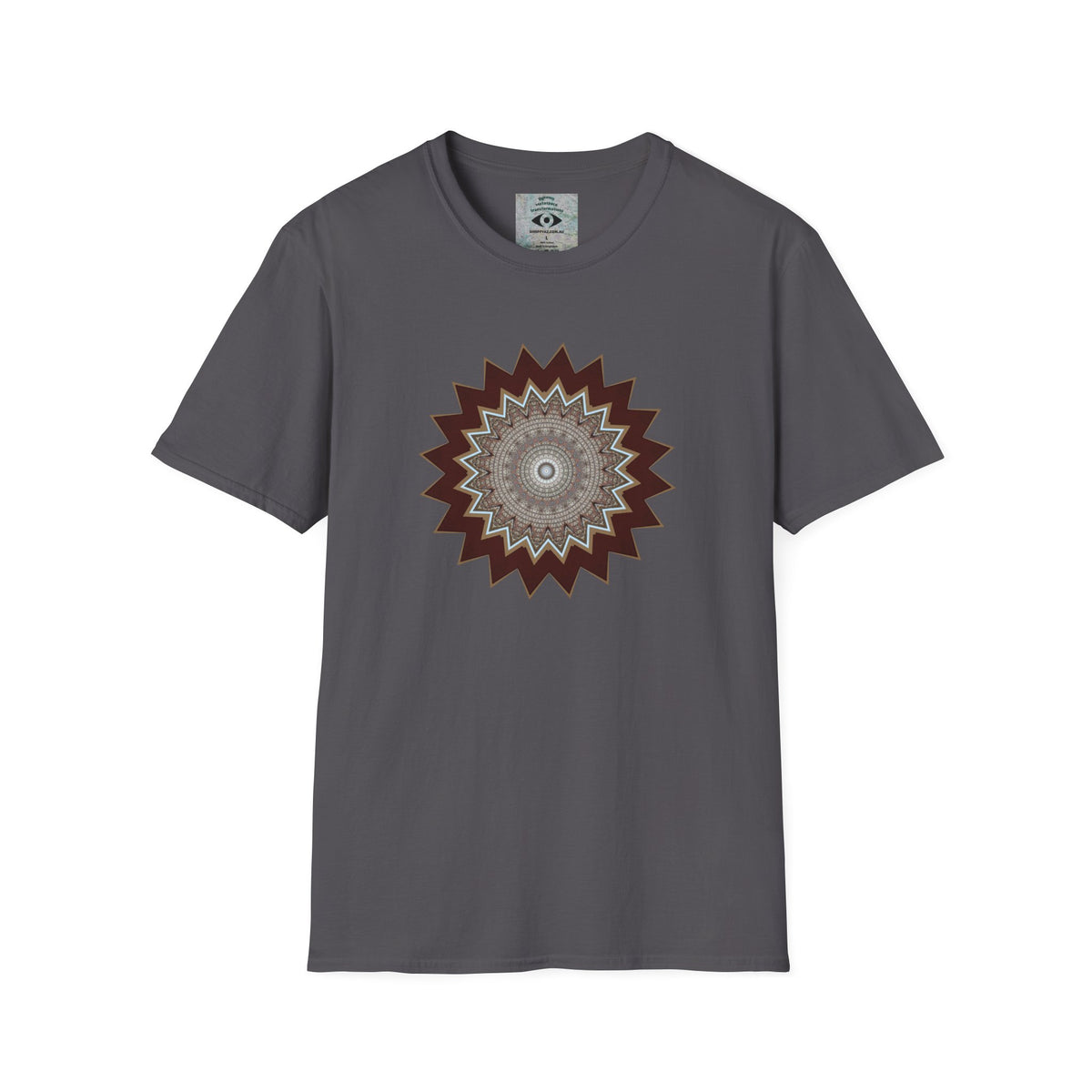 Unisex Softstyle T-Shirt - Mycelium Mandalas No.1