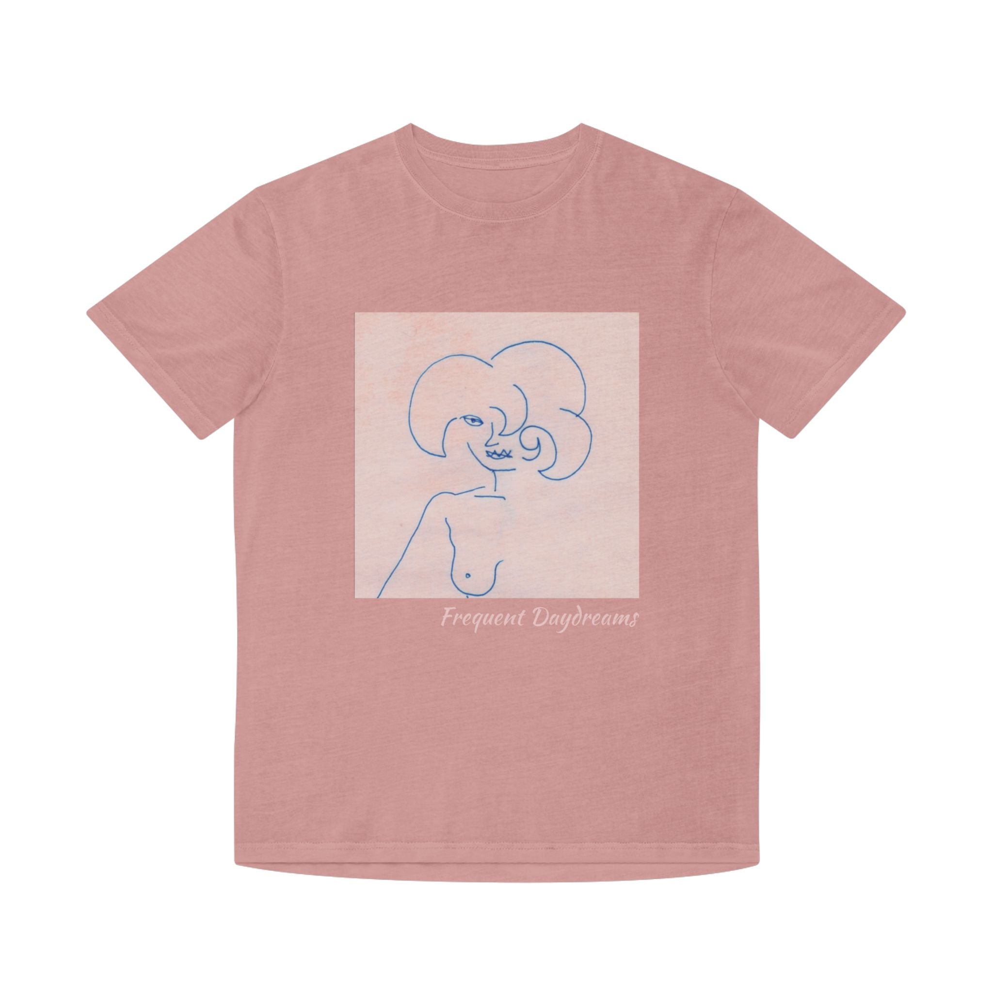 Unisex Faded Shirt - Frequent Daydreams Sketch No.45