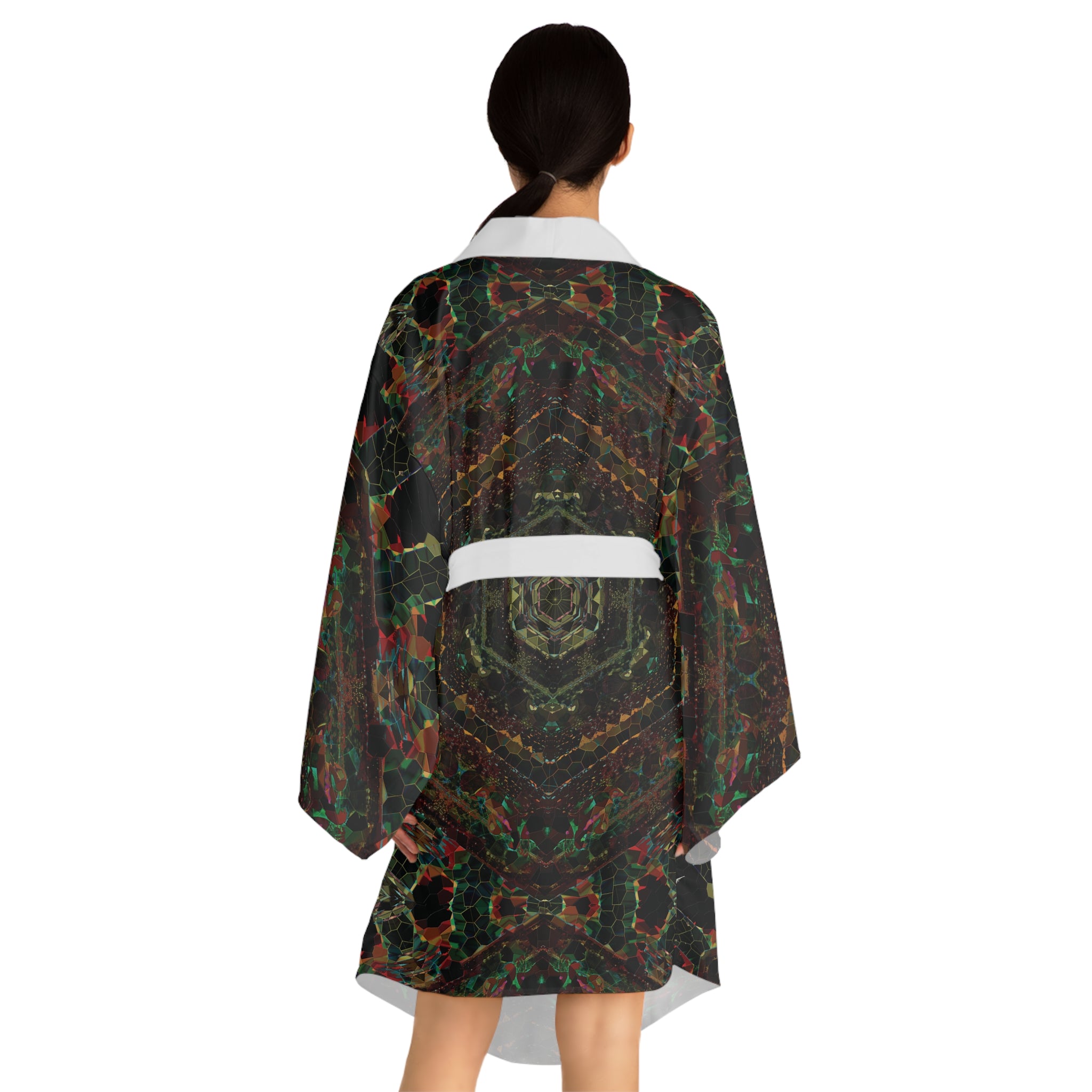 Long Sleeve Kimono Robe - DK Series No.14