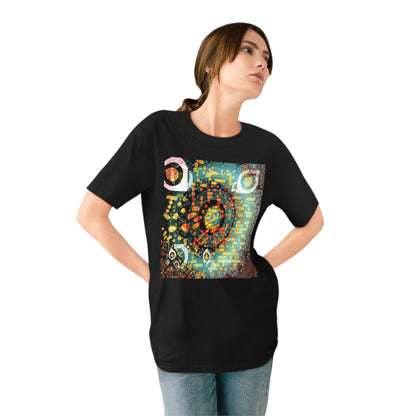Organic Staple T-shirt - Psychedelic QR No.1