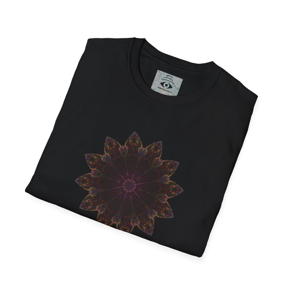 Unisex Softstyle T-Shirt - Love Light Mandalas No.12