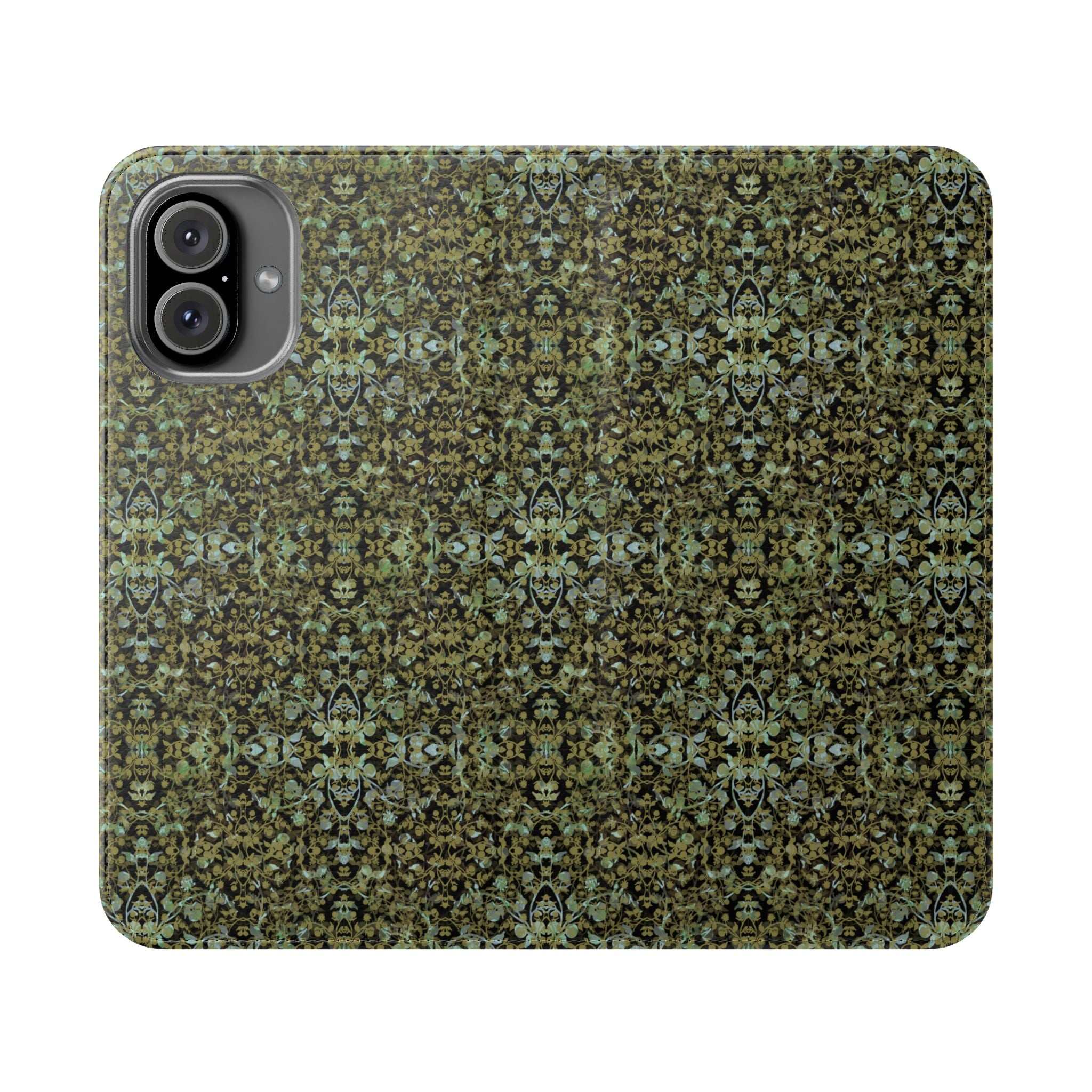 iPhone 16 Flip Case - Hidden Weave Series No.4