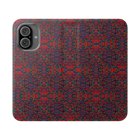 iPhone 16 Flip Case - Hidden Weave Series No.25