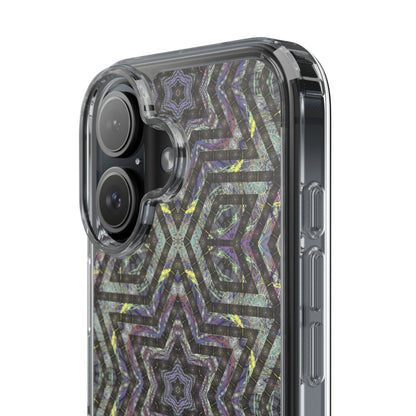 iPhone 16 Clear Case – P5 Kaleidoscopic No.1