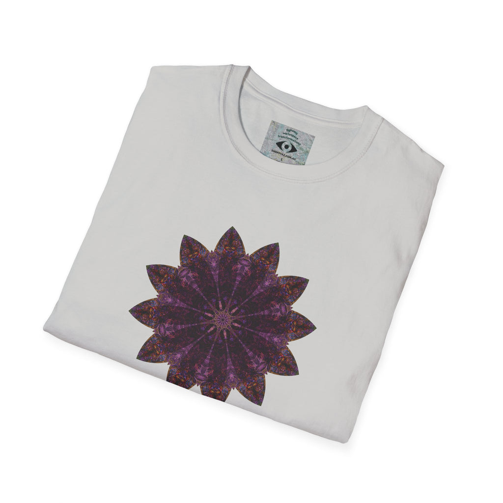 Unisex Softstyle T-Shirt - Love Light Mandalas No.15
