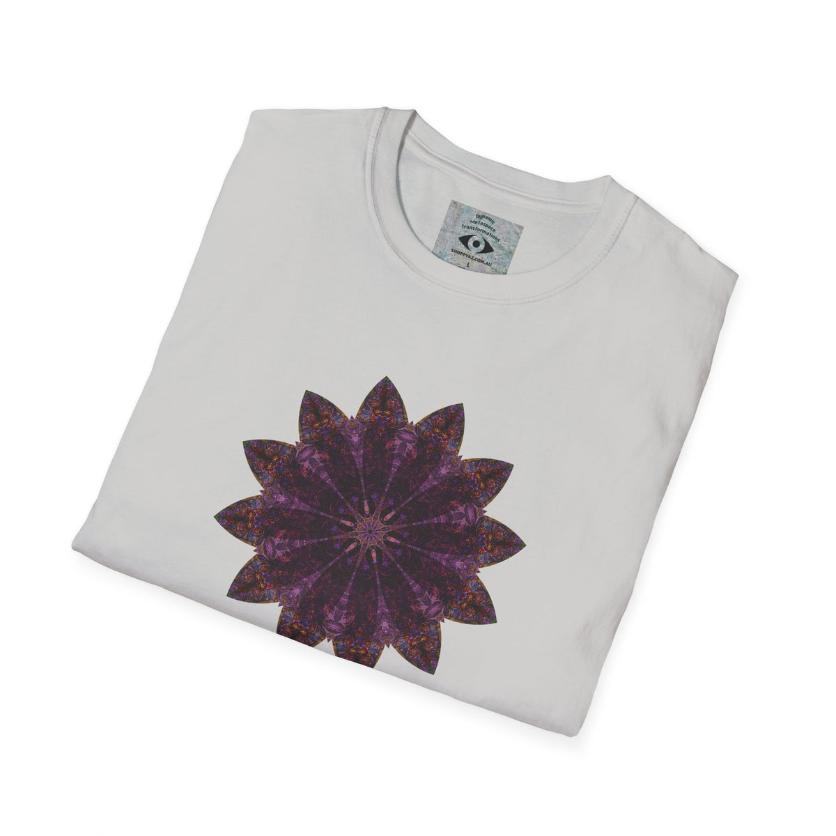 Unisex Softstyle T-Shirt - Love Light Mandalas No.15