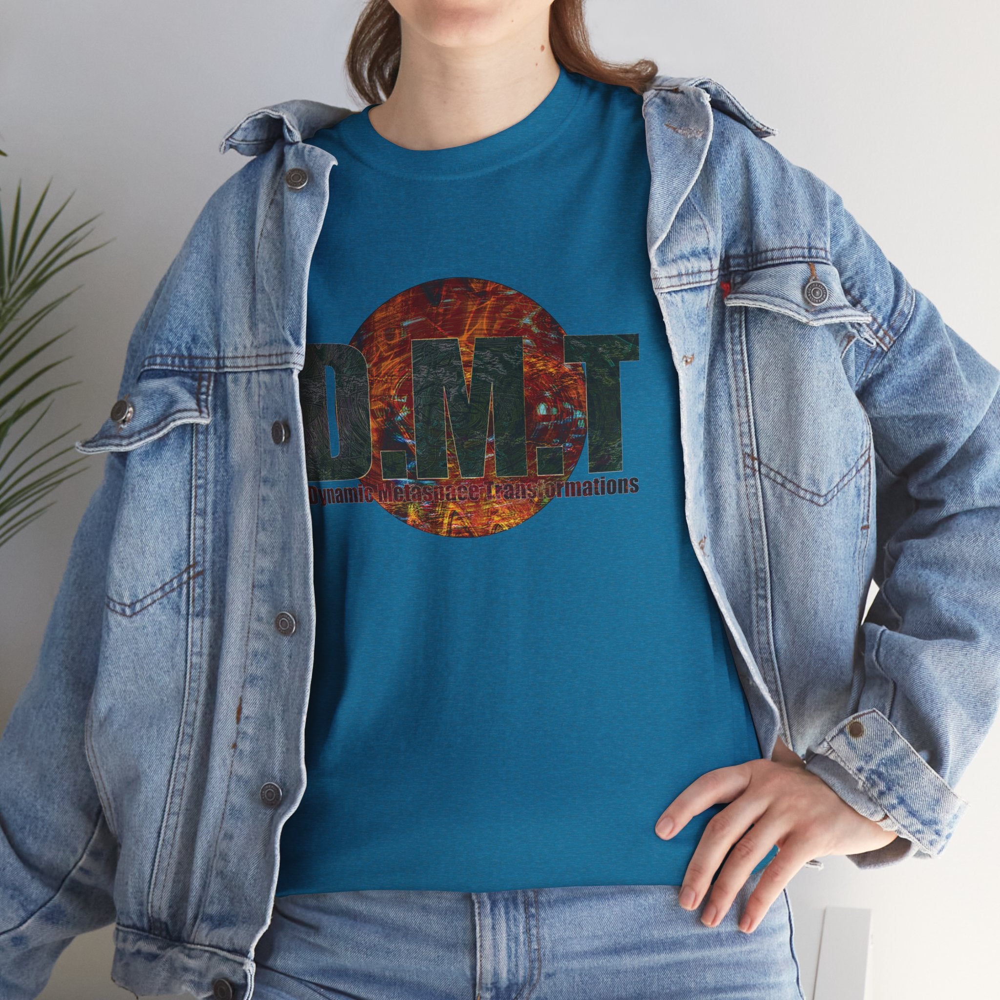 Unisex Heavy Cotton Tee - DMT Dynamic No.1
