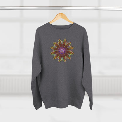 Unisex Crewneck Sweatshirt - Love Light Mandalas No.13