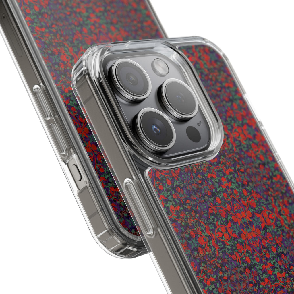 iPhone 15 Clear Case – Hidden Weave Series No.25