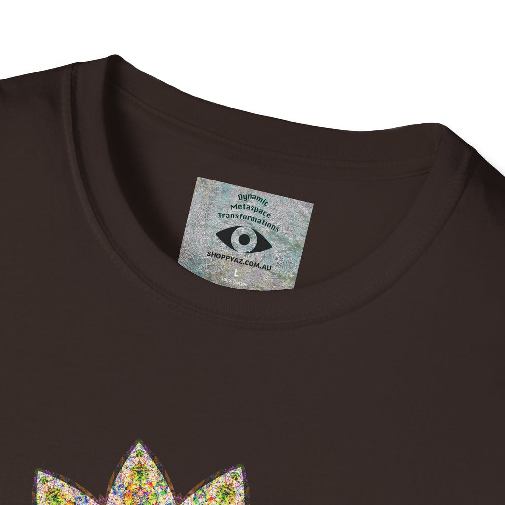 Unisex Softstyle T-Shirt - Love Light Mandalas No.14