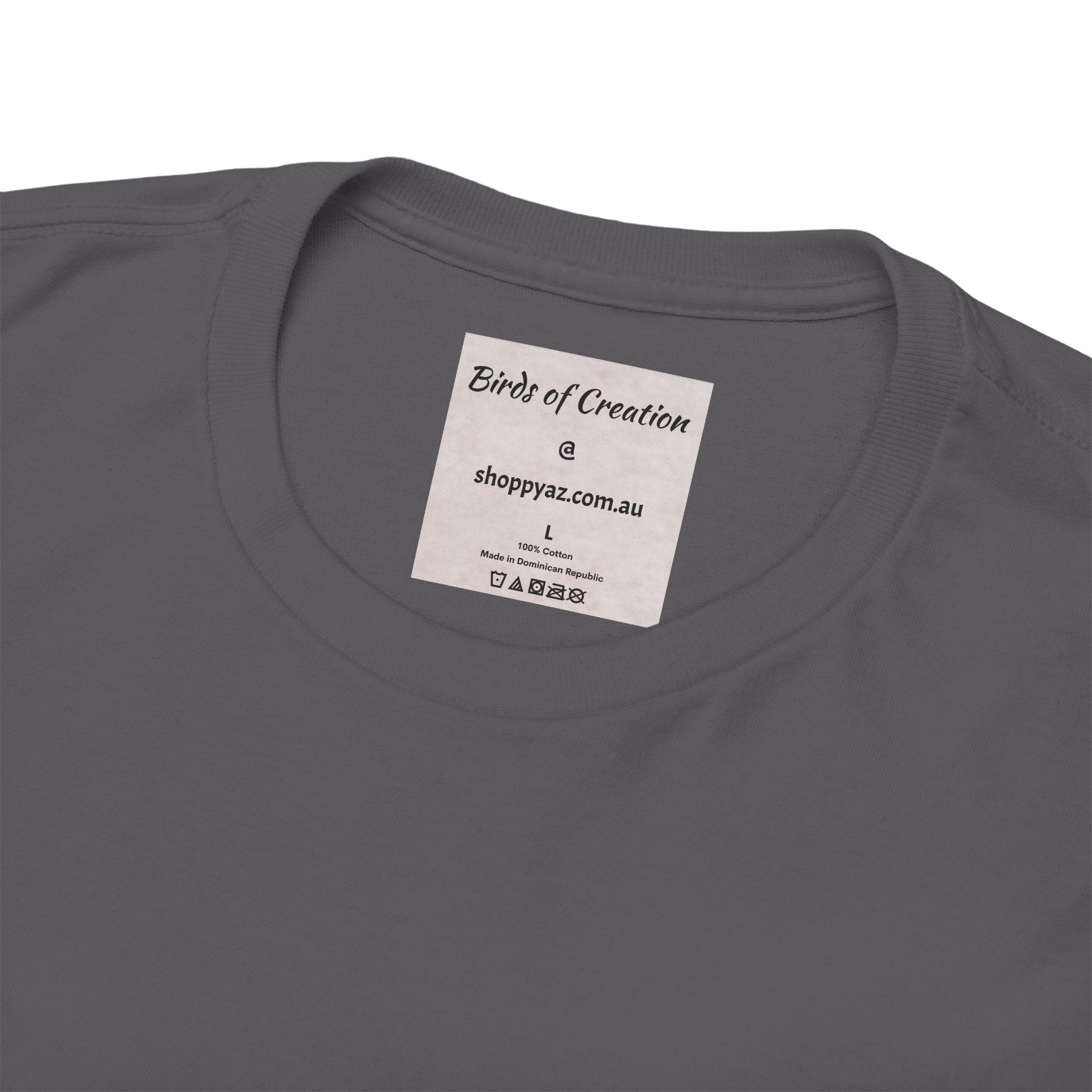 Unisex Heavy Cotton Tee - Birds Of Creation No.2