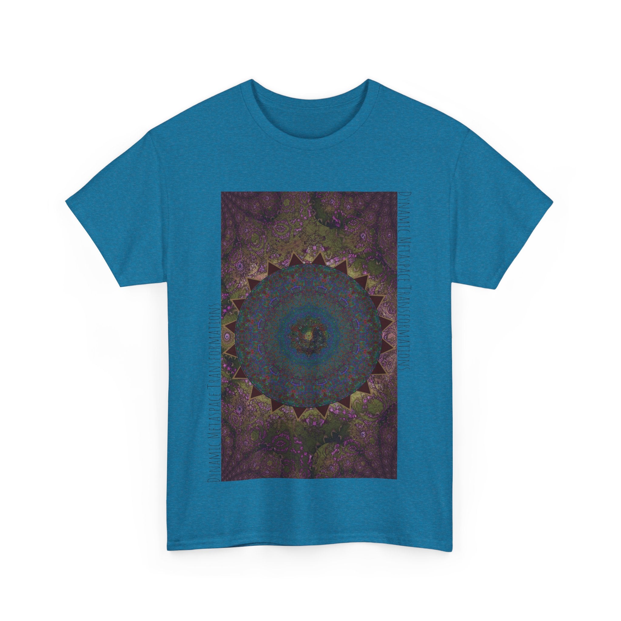 Unisex Heavy Cotton Tee - Love Light Spheres No. L8S1