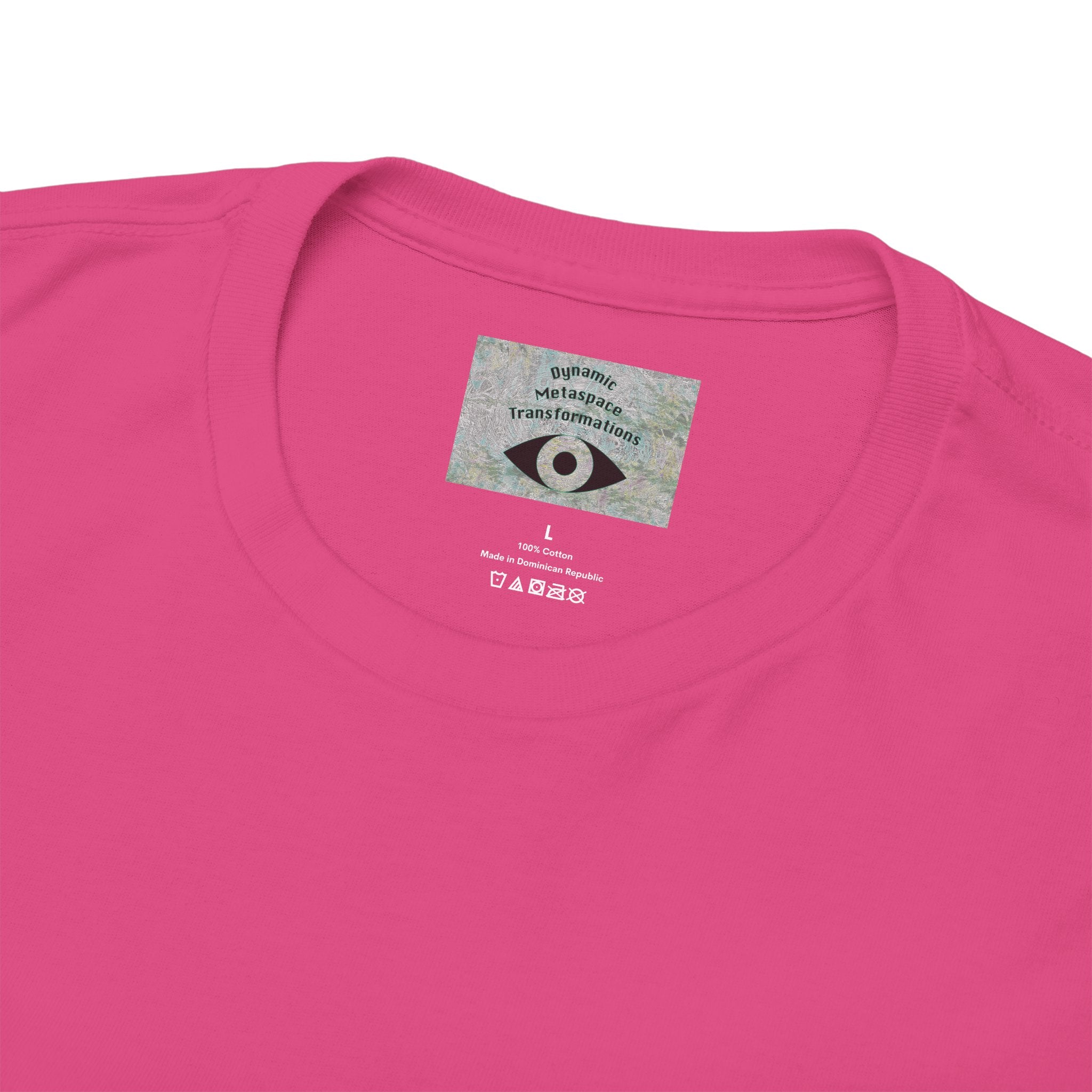 Unisex Heavy Cotton Tee (Back) - DMT Seer No.1