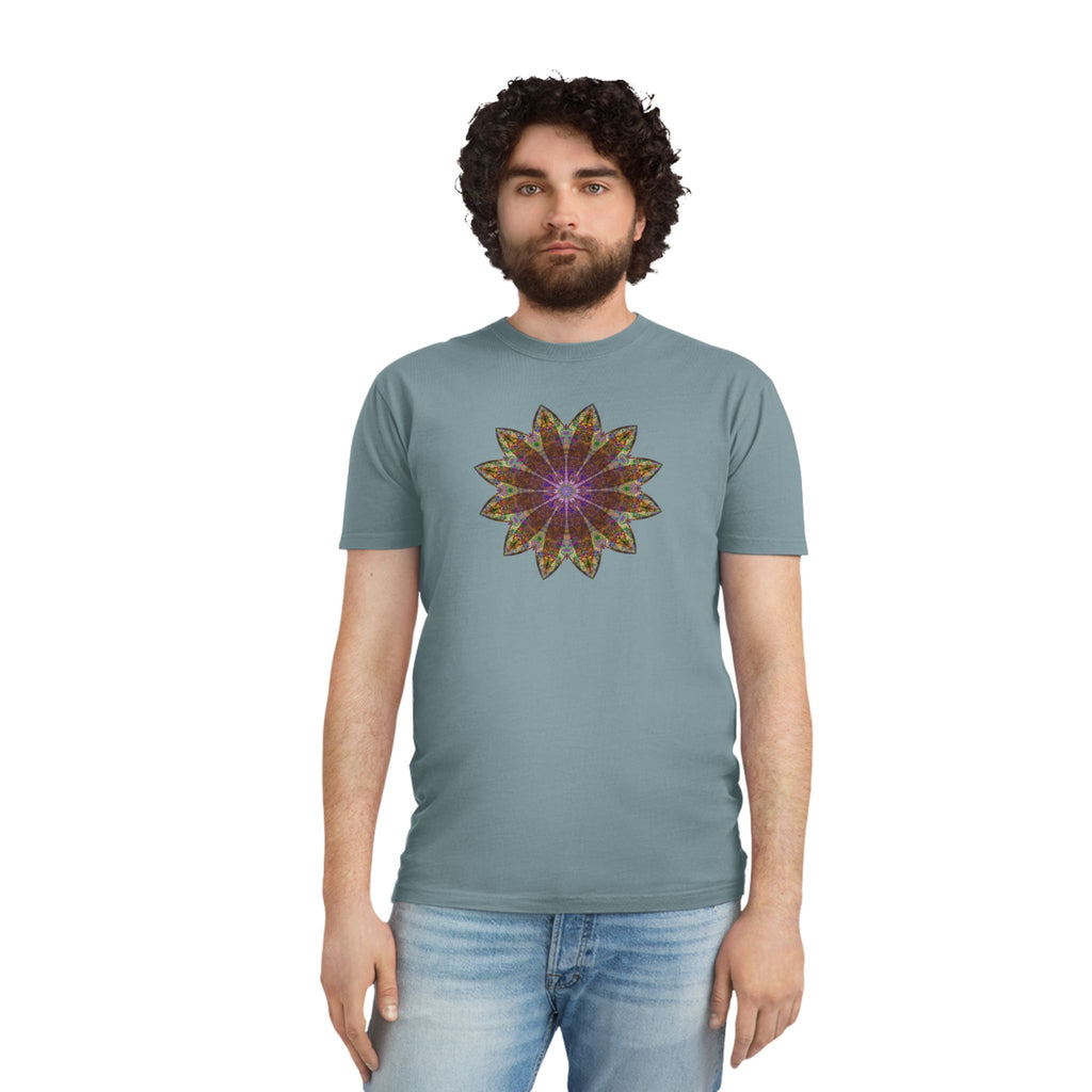 Unisex Faded Shirt - Love Light Mandalas No.13