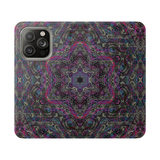 iPhone 14 Flip Case - P5 Kaleidoscopic No.33