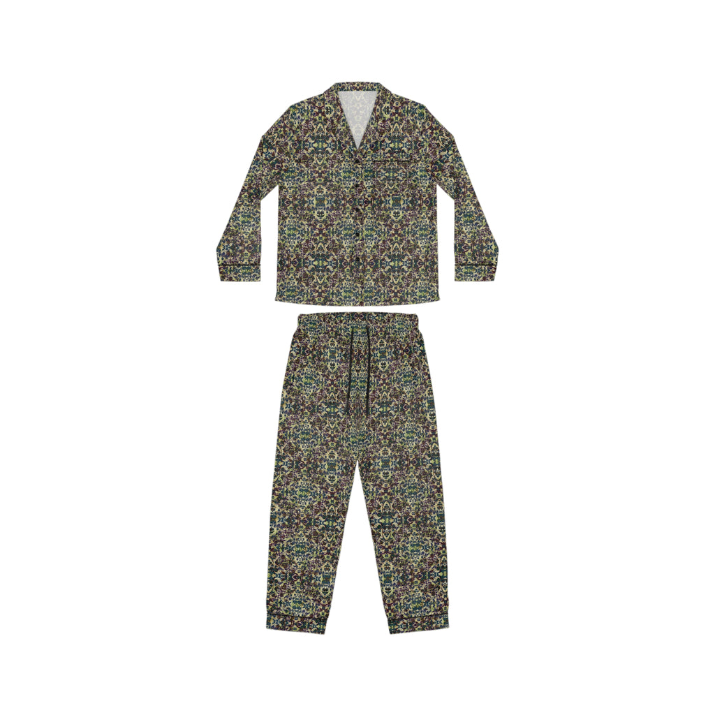 Women's Satin Pajamas - Hidden Weave No.5