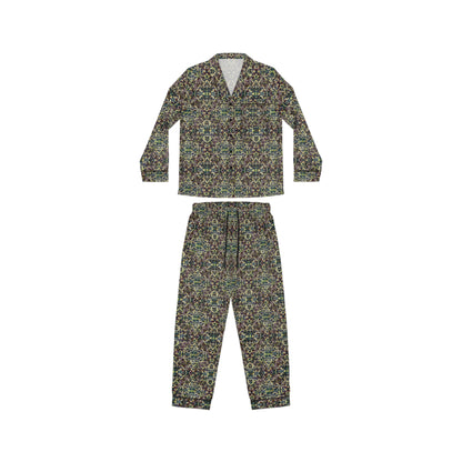 Women's Satin Pajamas - Hidden Weave No.5