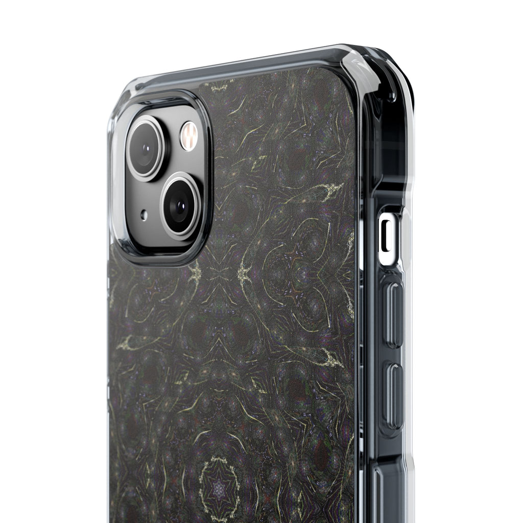 iPhone 14 Magnetic Clear Impact Case - P5 Kaleidoscopic No.18