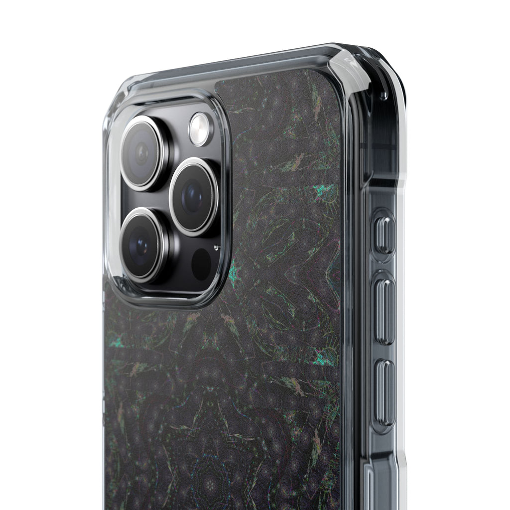 iPhone 15 Magnetic Clear Impact Case - P5 Kaleidoscopic No.31