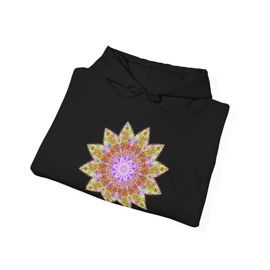 Unisex Heavy Blend™ Hooded Sweatshirt - Love Light Mandalas No.14